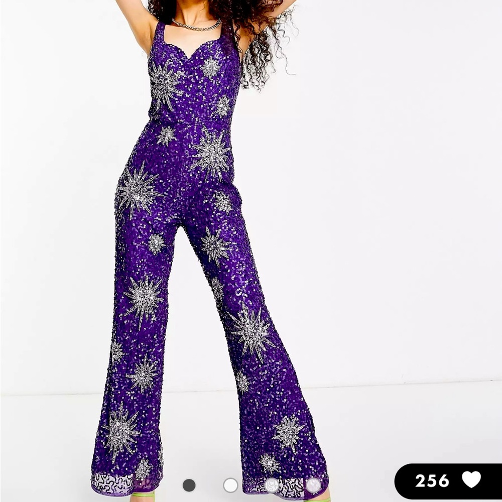 ASOS Band of Stars Sequin Jumpsuit